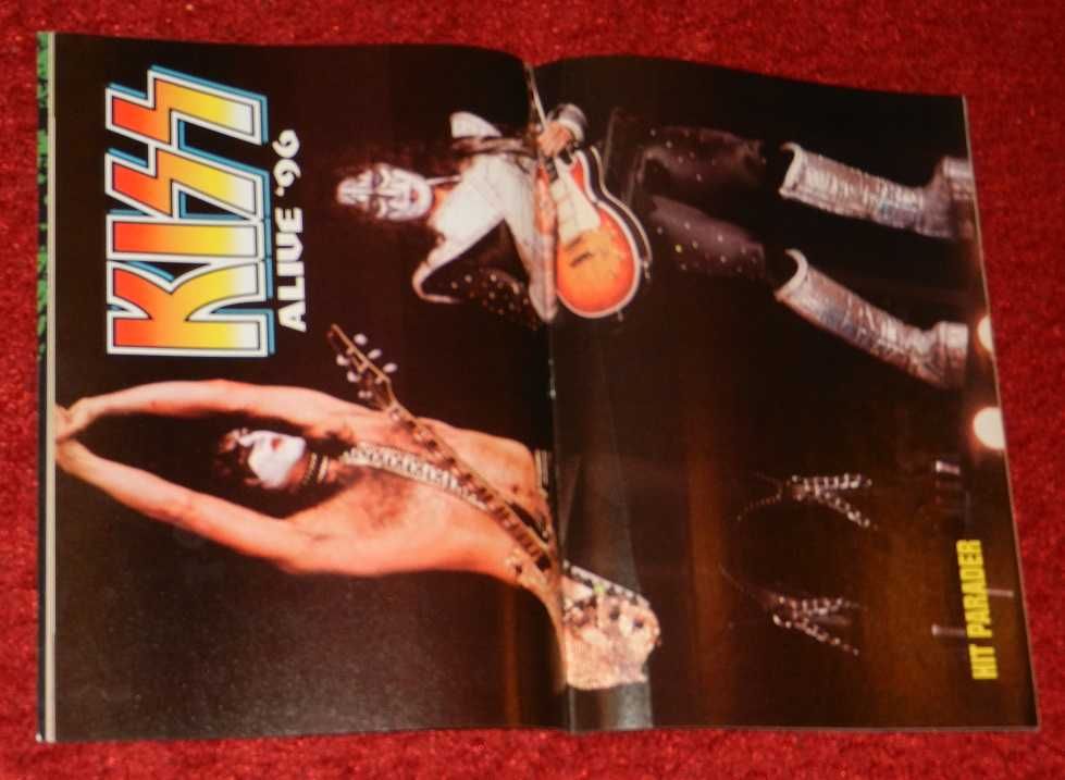 Kiss zestaw czasopism z lat 1996/97