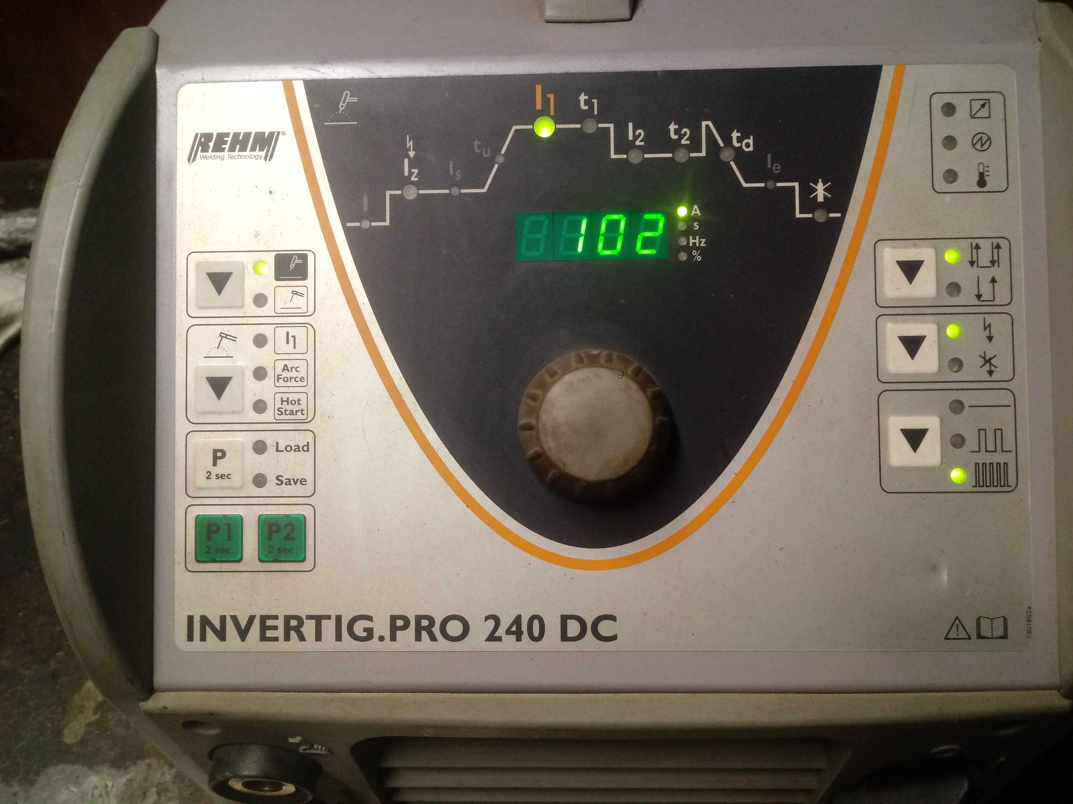 Spawarka tig REHM Invertig Pro 240dc