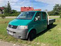 Volkswagen TRANSPORTER  4MOTION, doka, 2,5 TDI, 186 tys km potwier, pełna F-ra