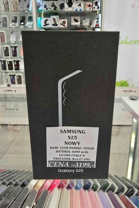Samsung S25 256GB NOWY Telakces Felicity *Raty 0%