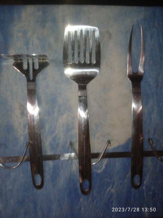 Набор столовых приборов 3 штуки