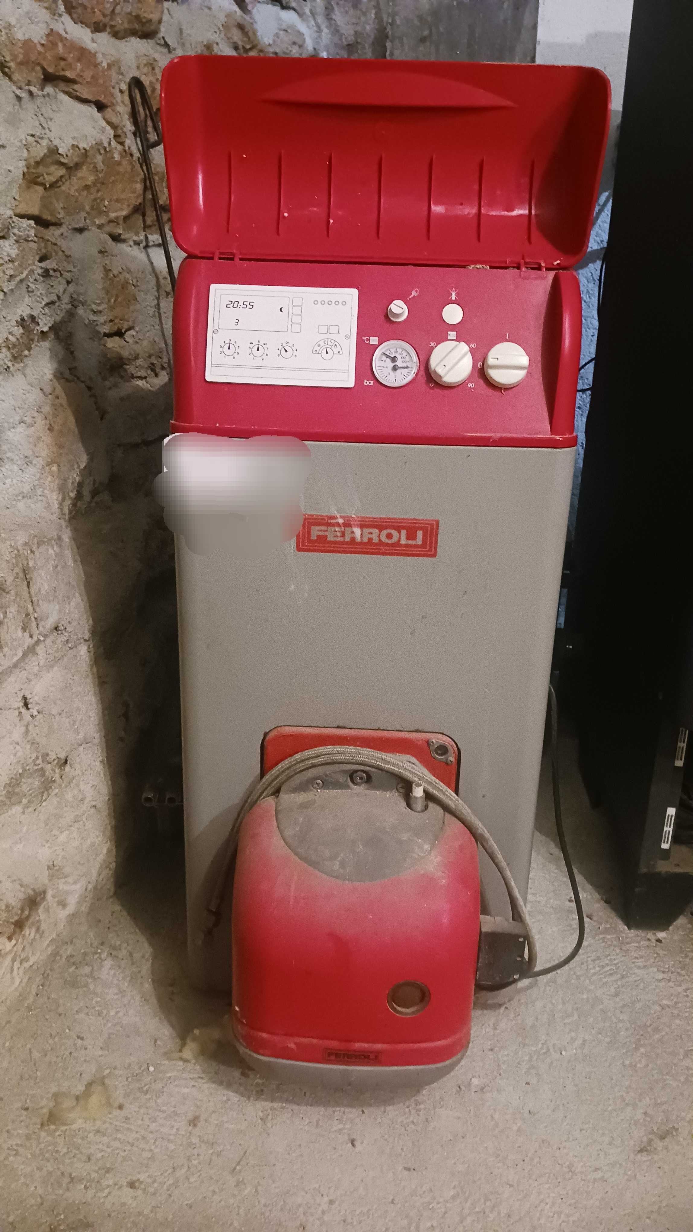 Caldeira de aquecimento central a gasóleo