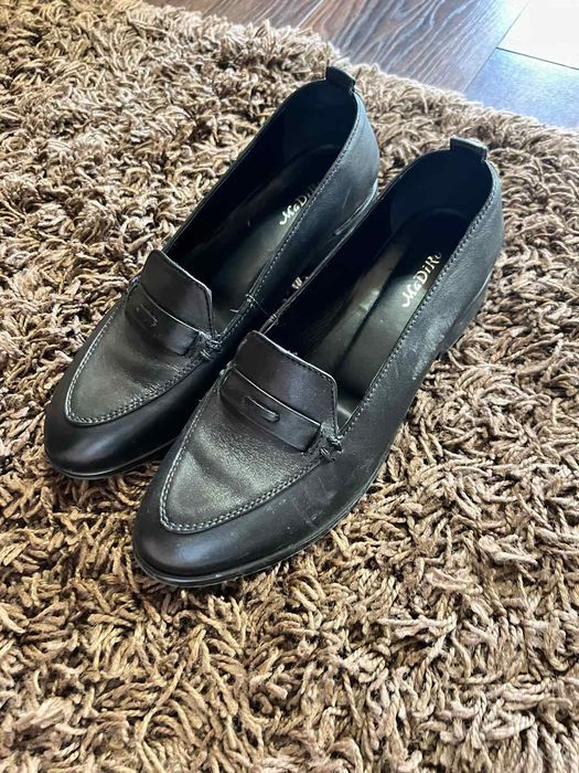 Кожані туфельки 37 розмір