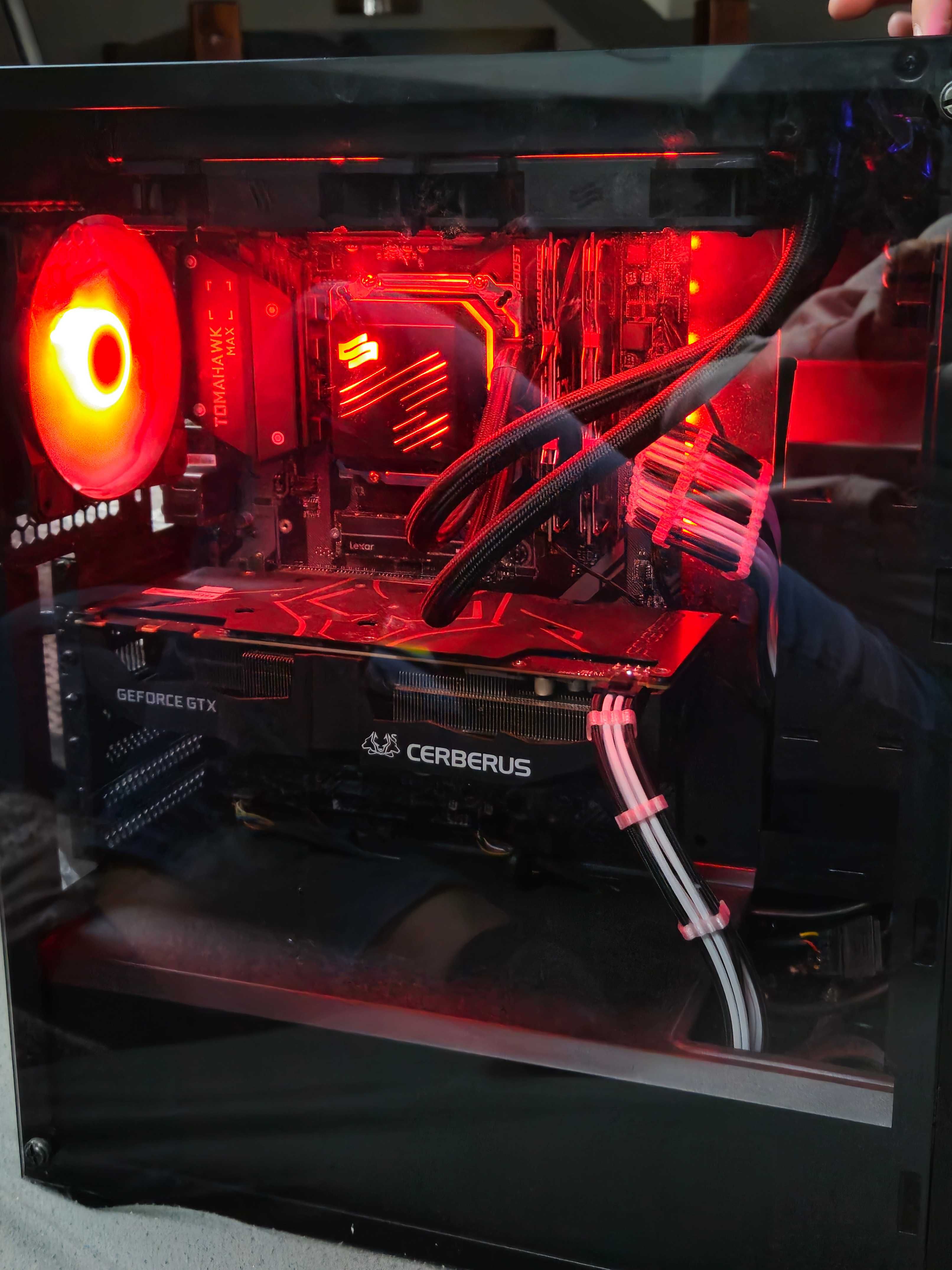 Komputer MSI Win10 GEFORCE GTX AMD Ryzen 7 Monitor Philips  DLA GRACZY