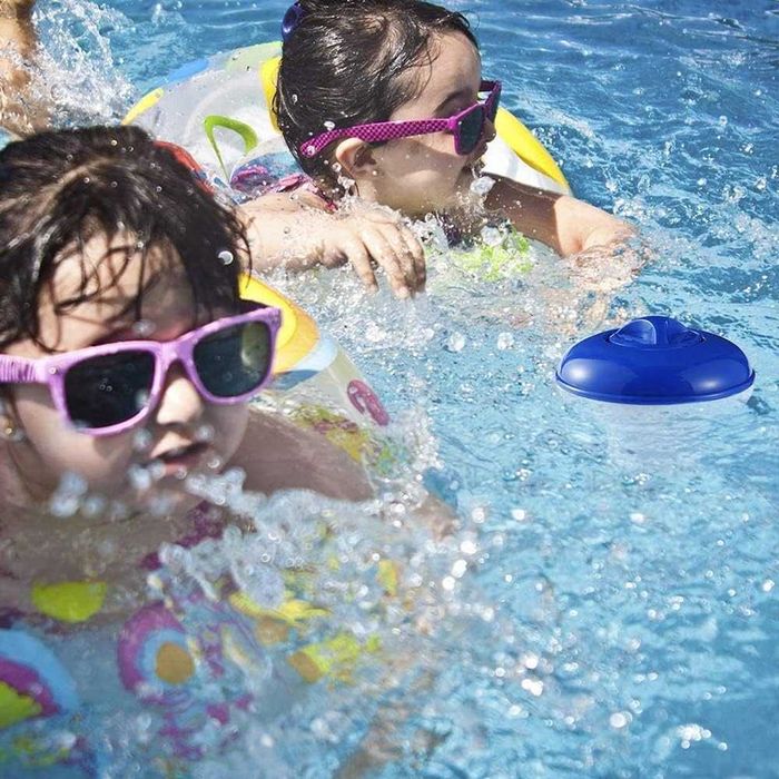 Dozownik na tabletki do basenu ogrodowego z termometrem