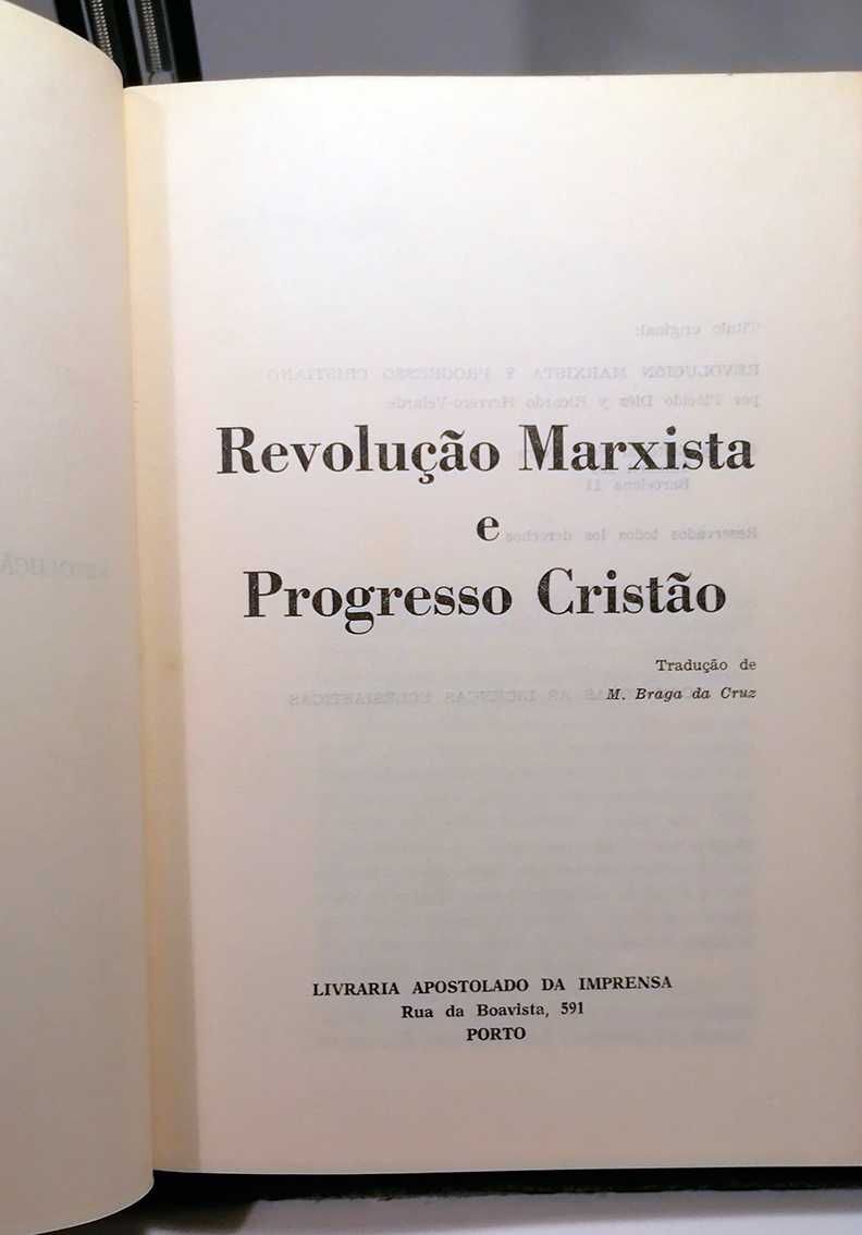 Revolução Marxista e Progresso Cristão
