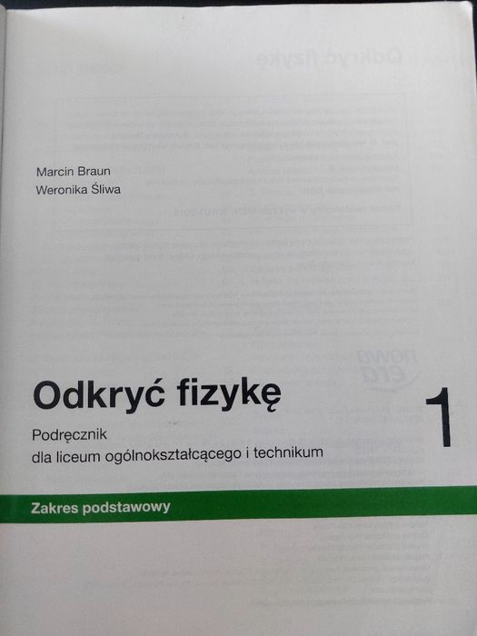 Odkryć fizykę 1, zakres podstawowy
