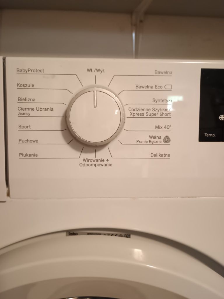 Sprzedam pralkę BEKO