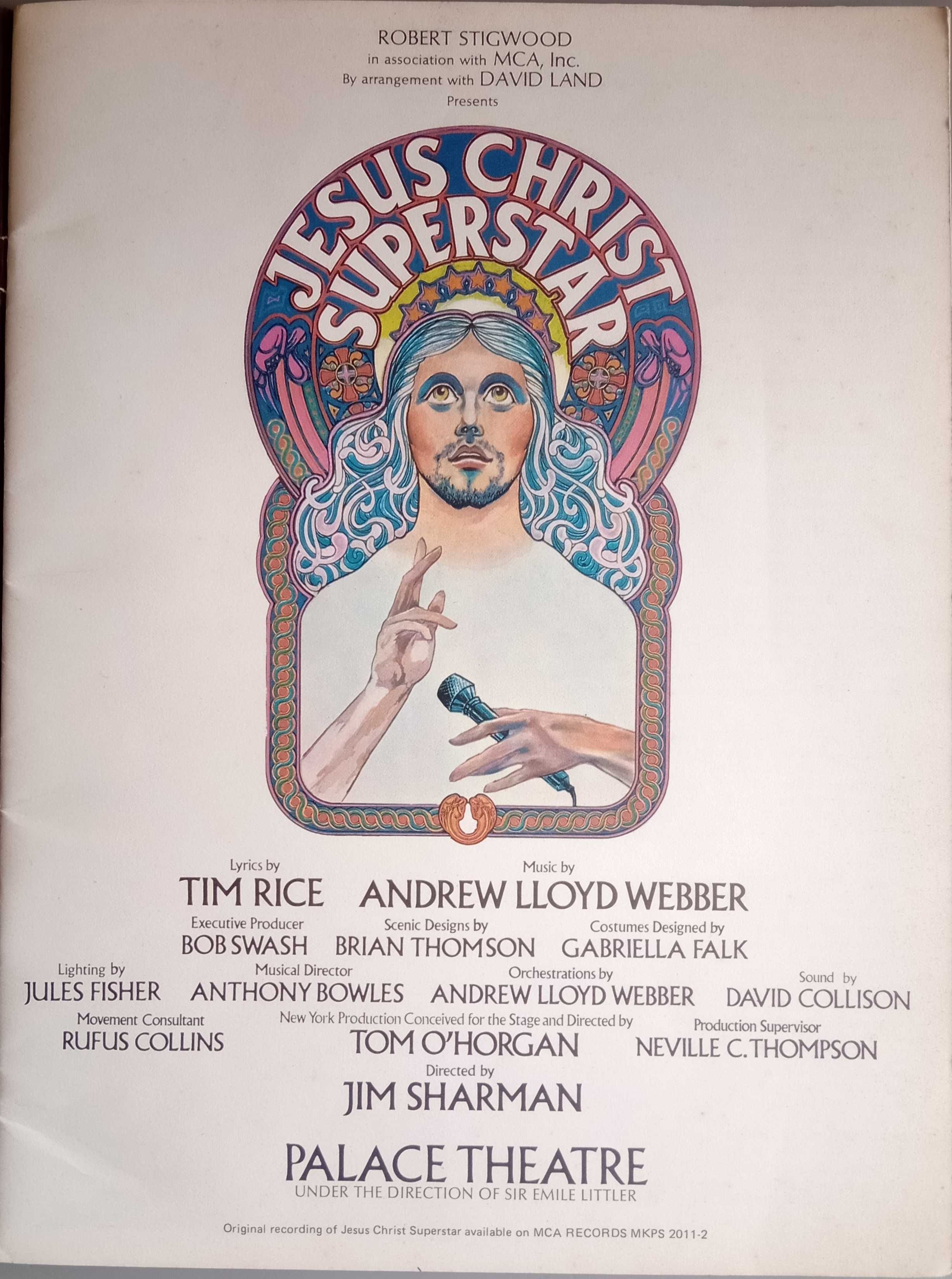 Jesus Christ Superstar - - - - - Libretto da Ópera Rock