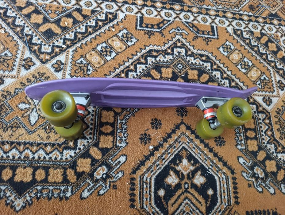Penny board fioletowy
