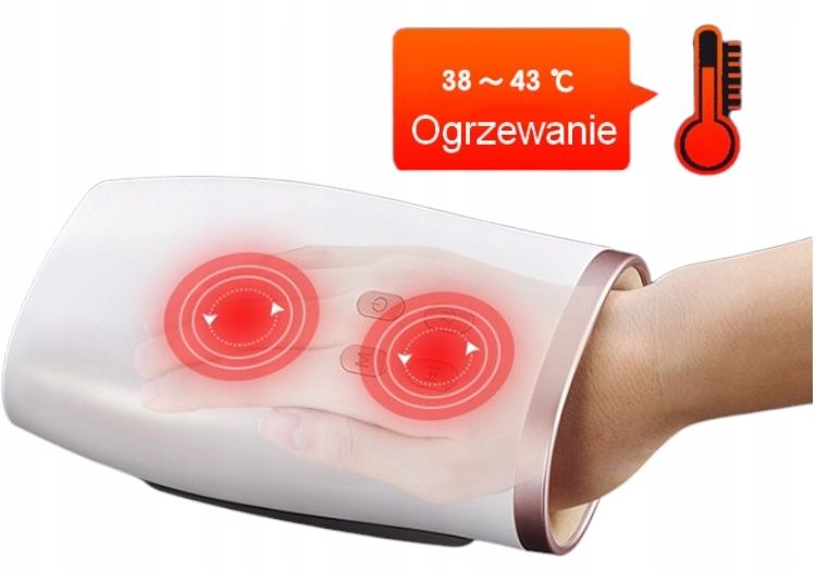 Masażer dłoni rąk nadgarstka bezprzewodowy Do masażu uciskowy