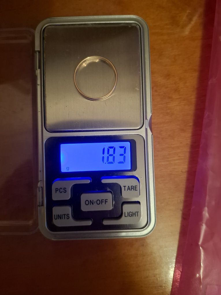 Obrączka złota radziecką Dora 1,83 g, proba 583