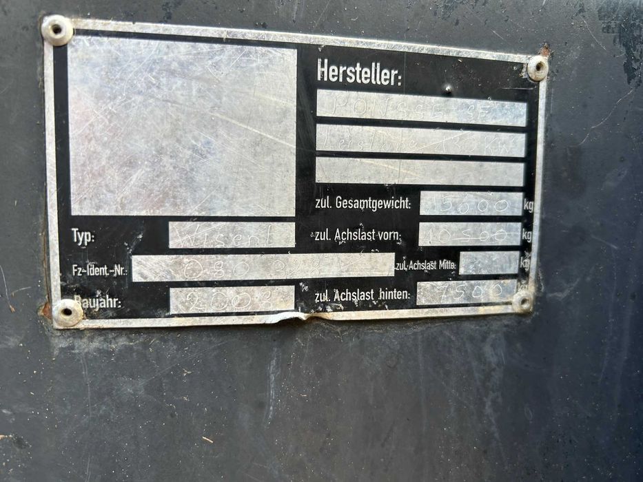 Forwarder Ponsse Wisent