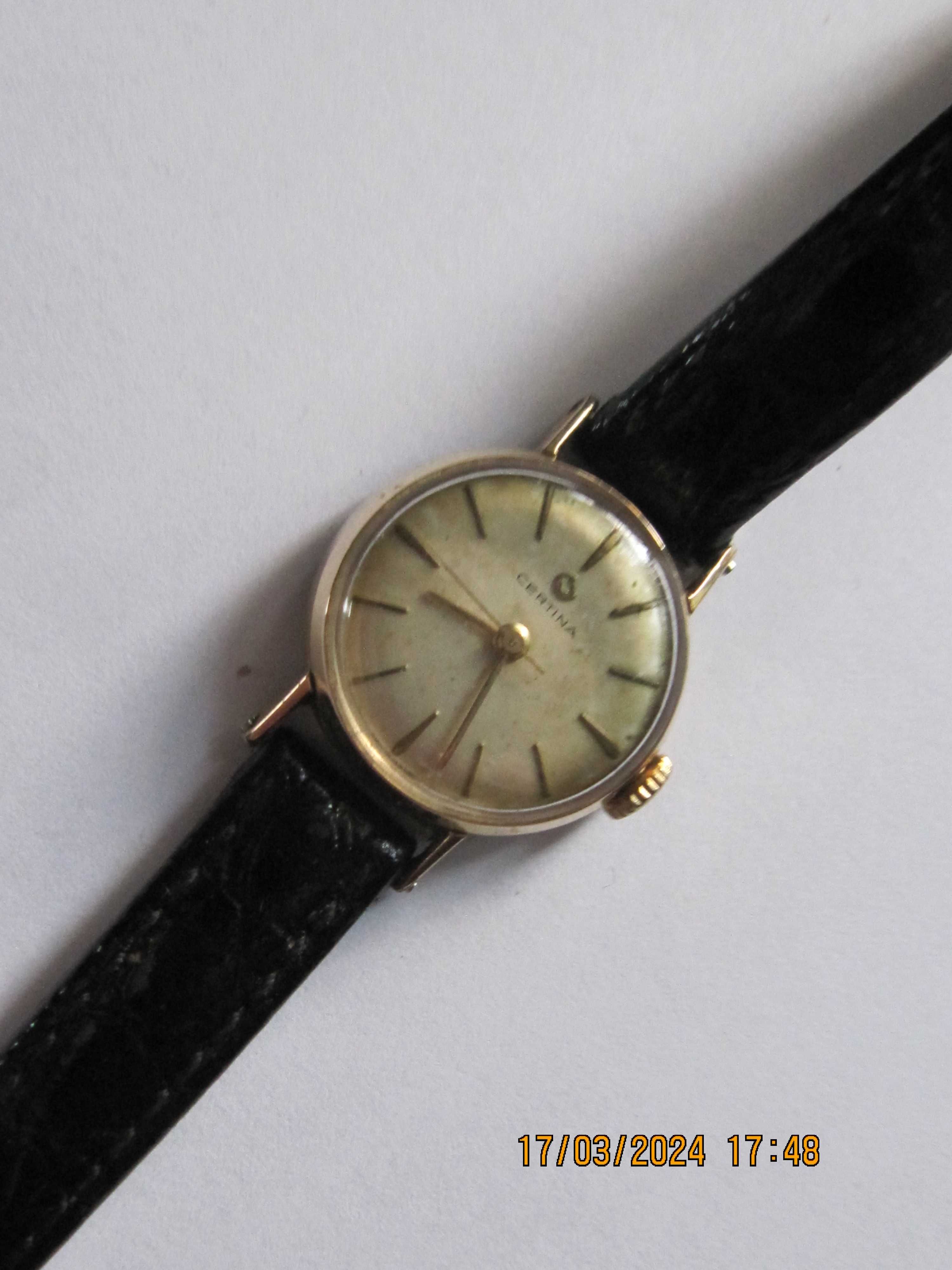 Certina  19-45 oryginalny damski zegarek mechaniczny