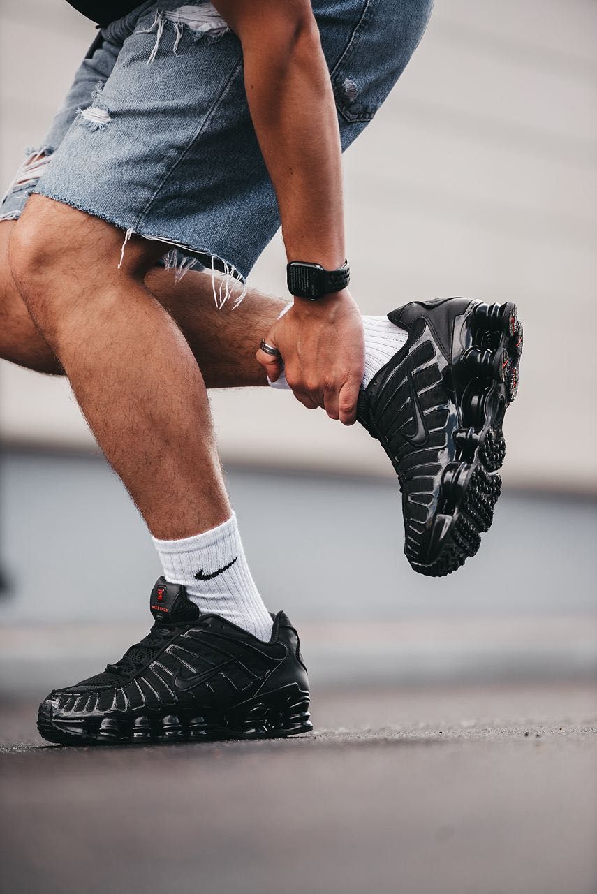 Мужские кроссовки Nike SHOX TL Black / 40-45