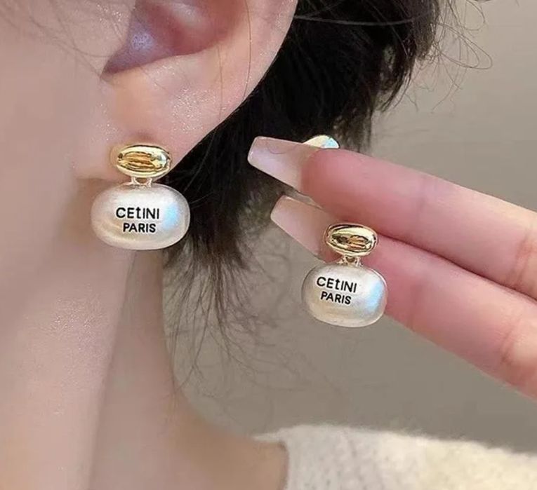 Cetinii kolczyki nowe piękne