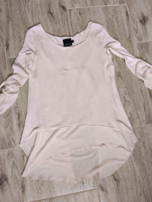 Bluzka sweterek sweter pudrowy róż r. S