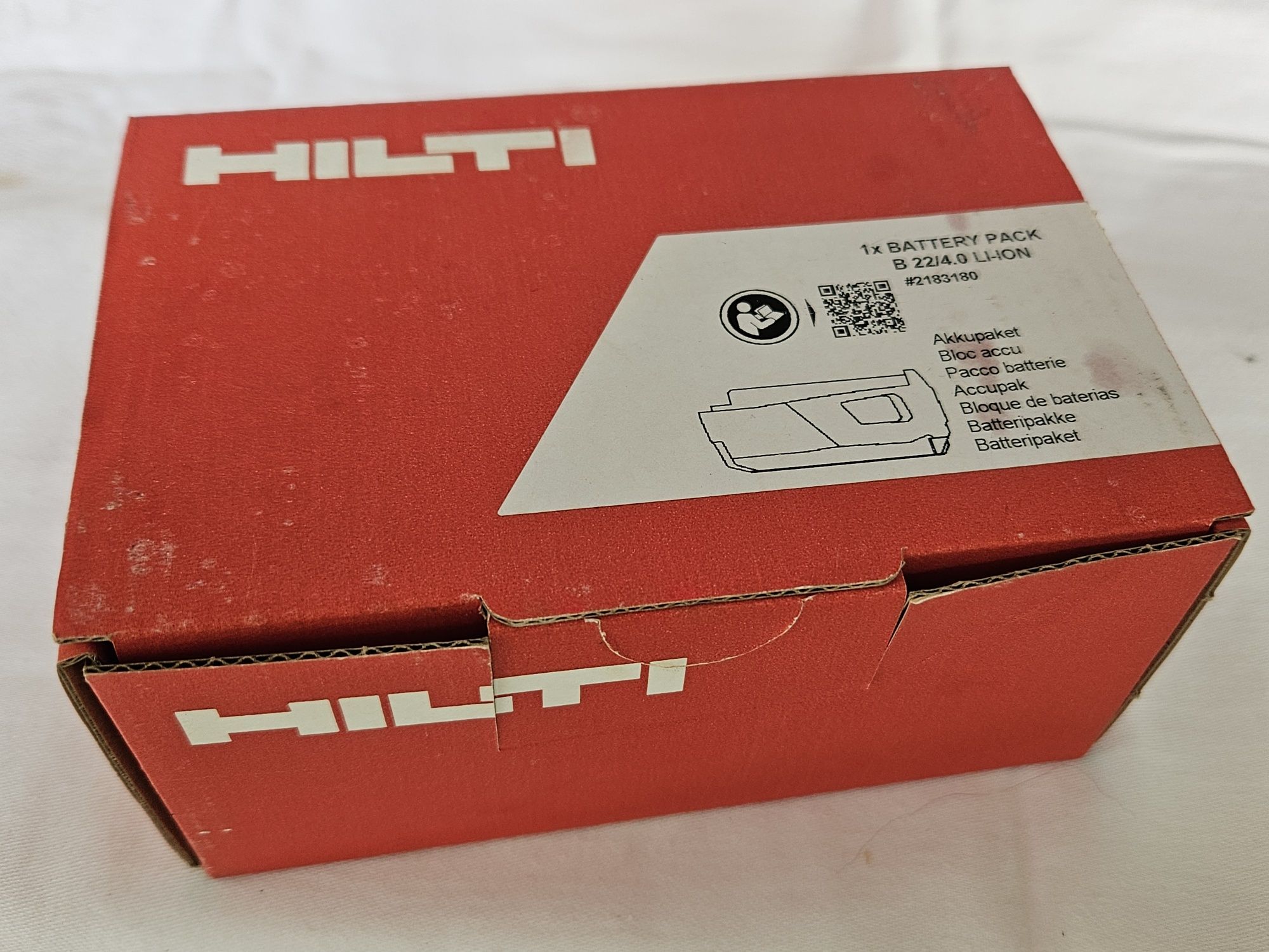 Bateria Akumulator Hilti B22 4,0 Ah 22V Nowa!