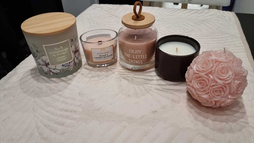 Nowy zestaw świeczek