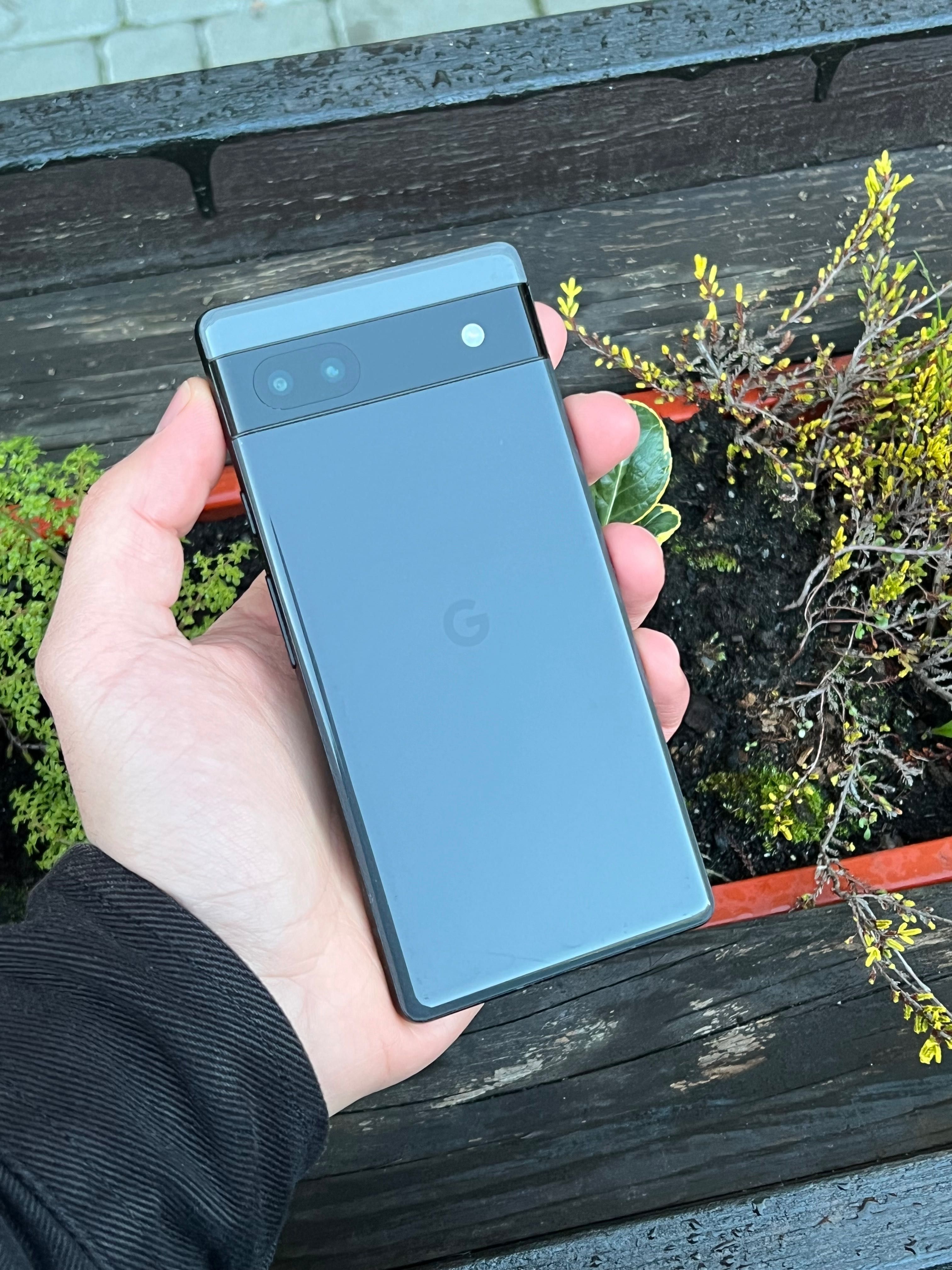 Google Pixel 6a 128GB Charcoal (Black), Гугл Піксель 6а Гарний стан