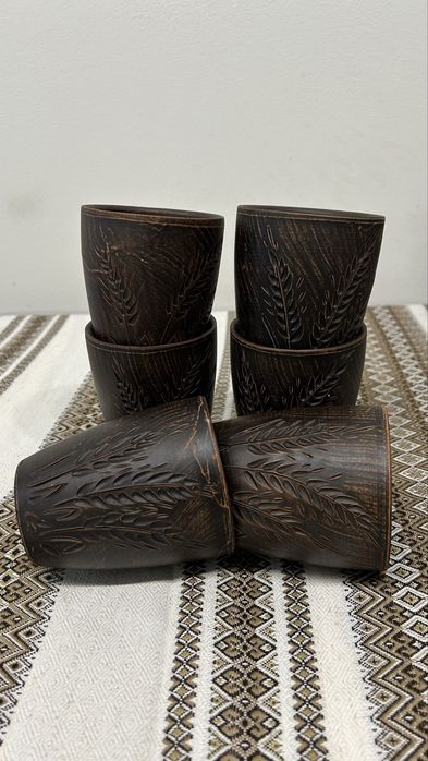 Глиняний посуд Різдвяний посуд Посуд Святковий