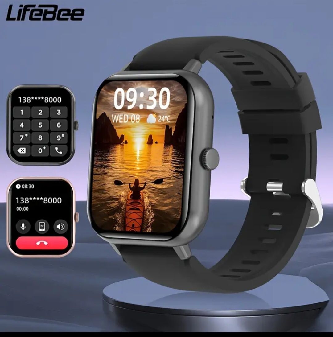 Годинник смарт LIFEBEE для фітнесу унісекс