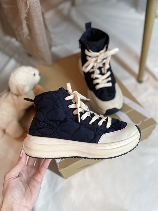 Утеплені хайтопи зара ,черевики,ботинки