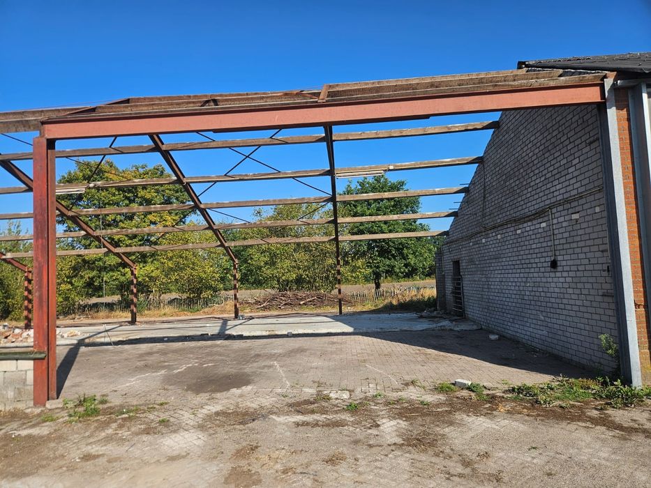 Konstrukcja stalowa 11x16 garaż konstrukcja wiaty