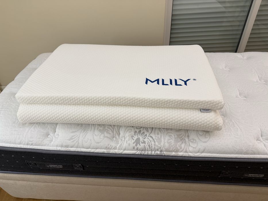 Topper ou Sobre Colchão Viscoelástico da marca MLILY - 90X190 cm