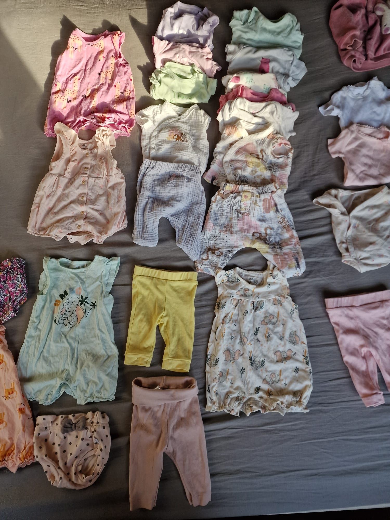 Ubranka dla dzieci  56/ 62 niemowlęce body pajacyk spodnie