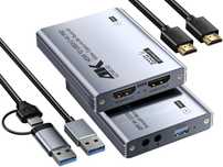 karta przechwytywania USB 3.0 4K HDMI Loop-Out, 1080P 60FPS/2K 30FPS