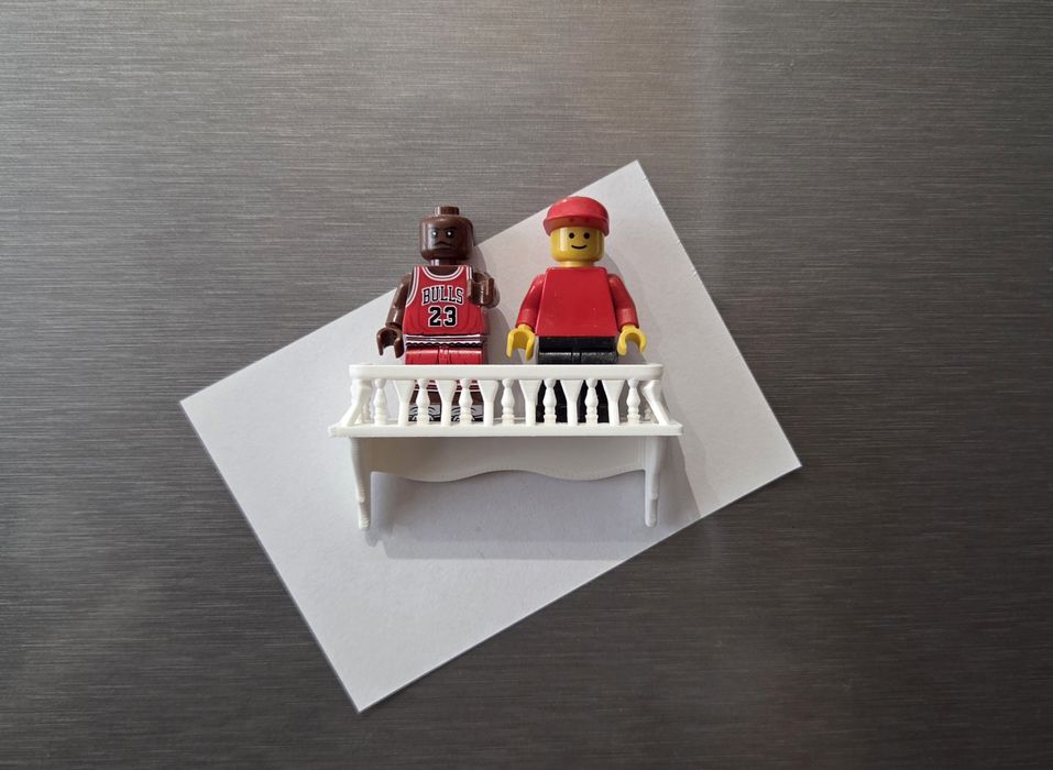 Magnes na lodówkę Balkon