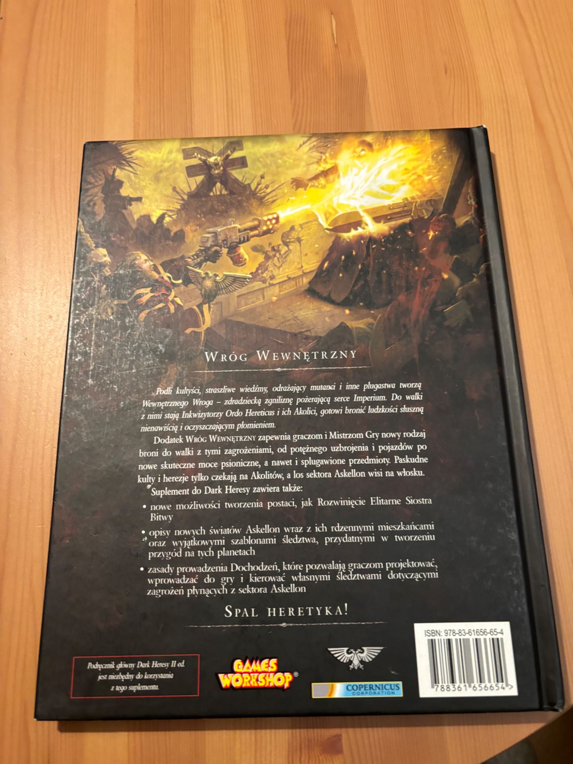 Warhammer 40k Dark Heresy 2 edycja - Wróg wewnętrzny