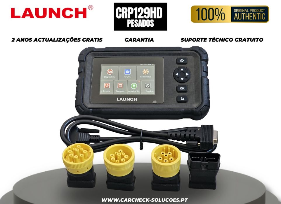 Launch CRP129 HD PESADOS - Maquina de Diagnóstico Profissional