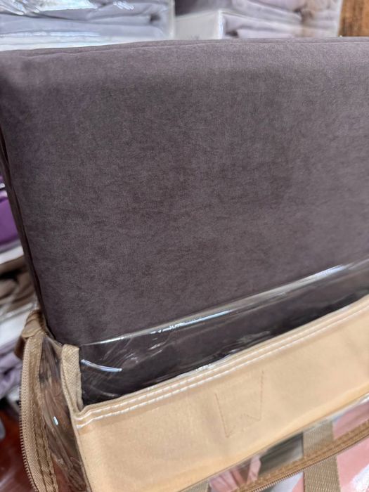 Комплект постельного белья байка оксамитова фланель постільна білизна