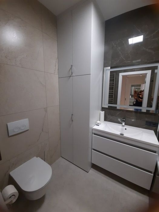 Кухня - студия и спальня в ЖК " Лимнос"/ Педагогическая