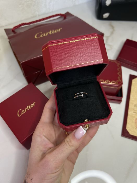 Каблучка цвях Cartier juste in clou au750
