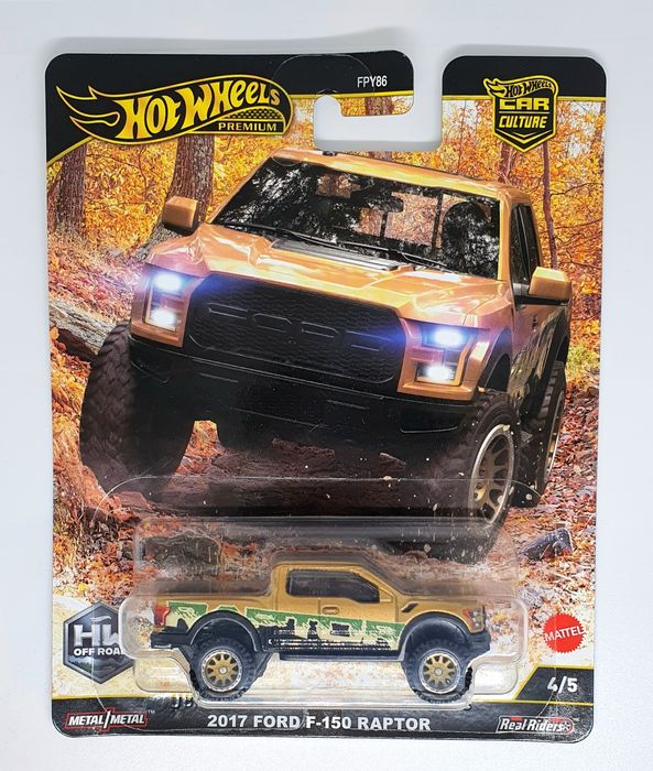 Hot Wheels Premium 2017 Ford F-150 Raptor