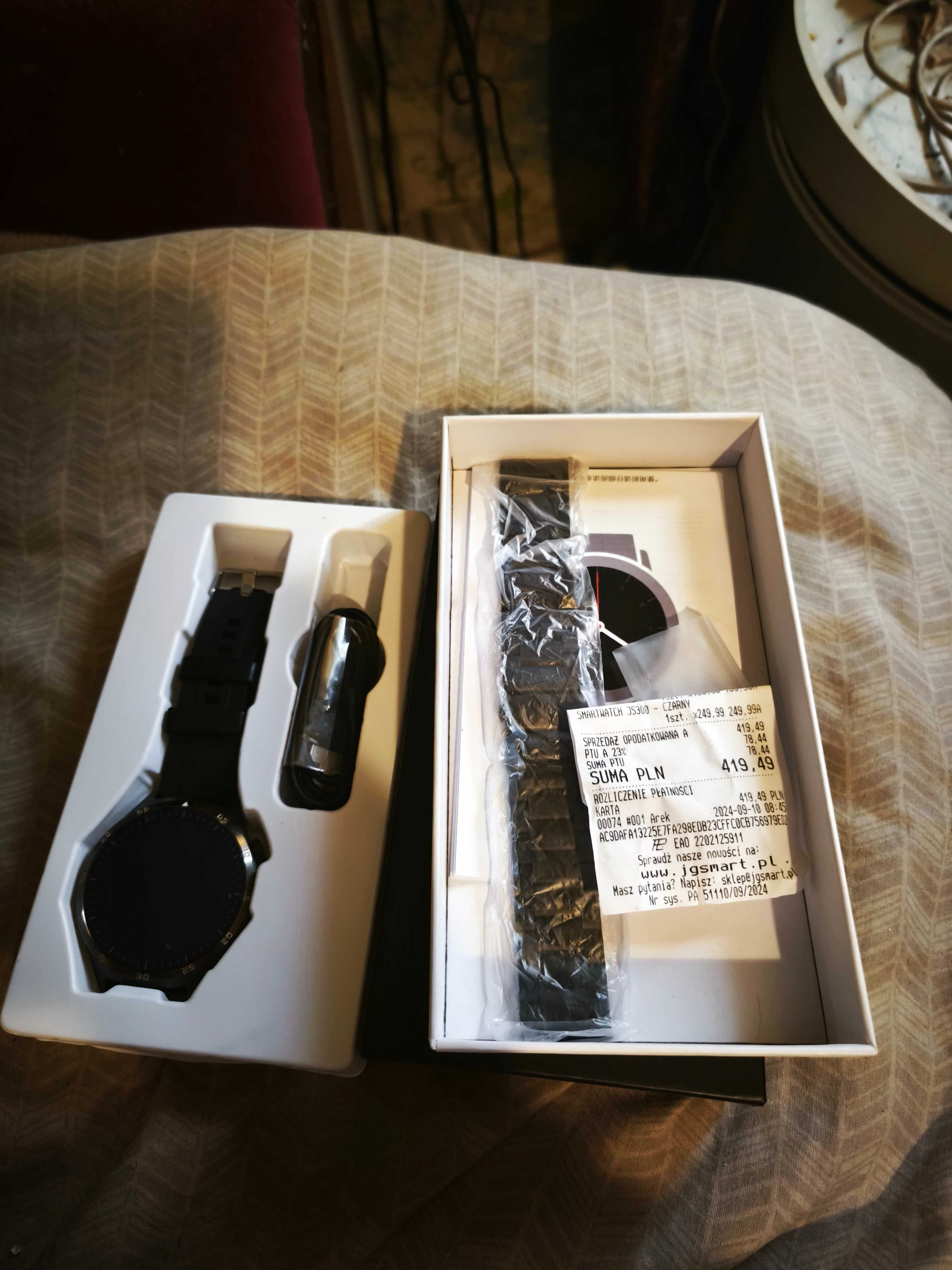 Smartwatch JG Smart JS300 czarny
