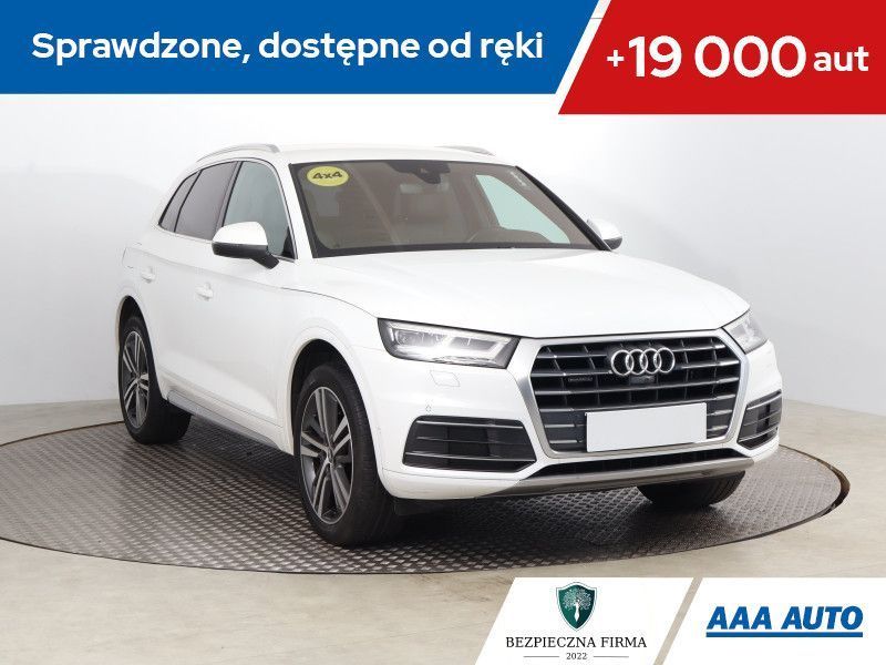 Audi Q5 2.0 TDI, Salon Polska, 190 KM, Automat, Skóra, Navi, Klimatronic,