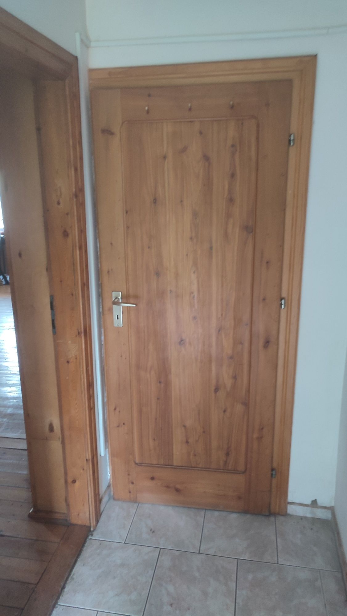 Sprzedam Szafę widoczną na zdjęciu i drzwi wewnętrzne z futrynami.
