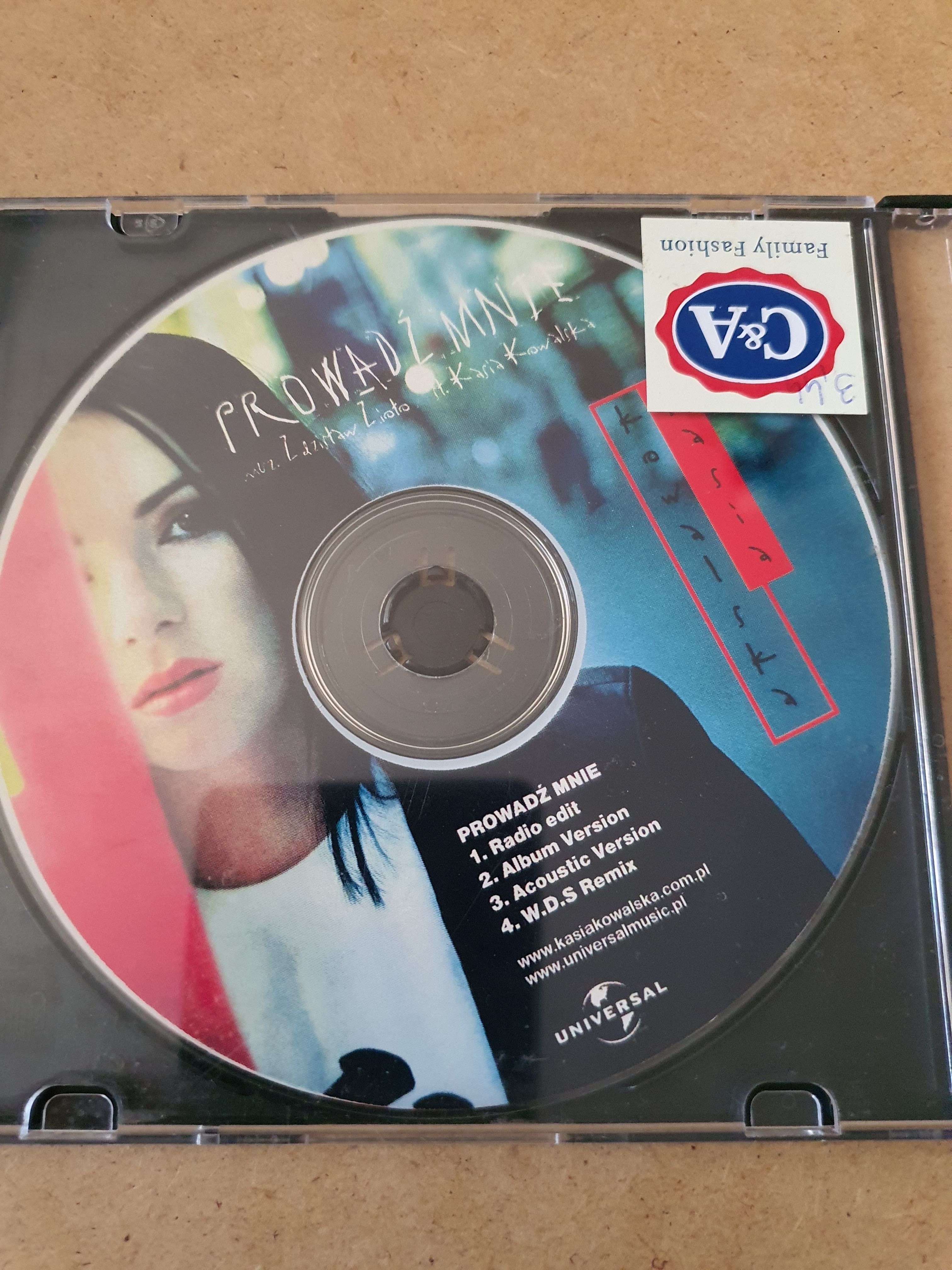 Kasia Kowalska – Prowadź Mnie maxi singiel CD