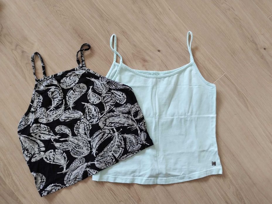 2 krótkie topy MissSelfridge i Claire.dk