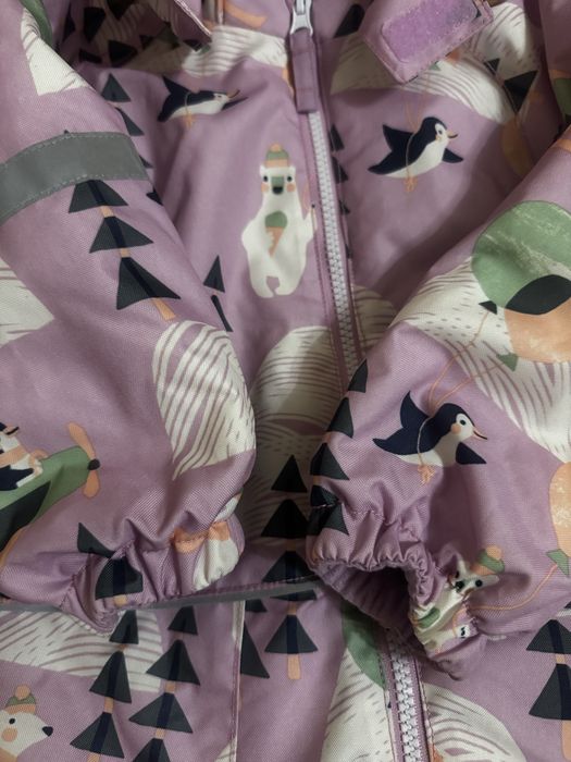 Зимовий комбінезон для дівчинки 86