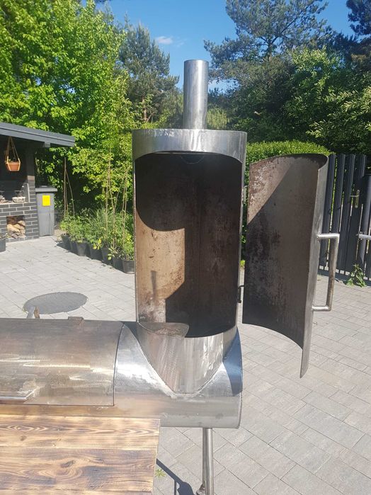 Grillowędzarnia Grill wędzarnia, stal nierdzewna, kwasoodporna