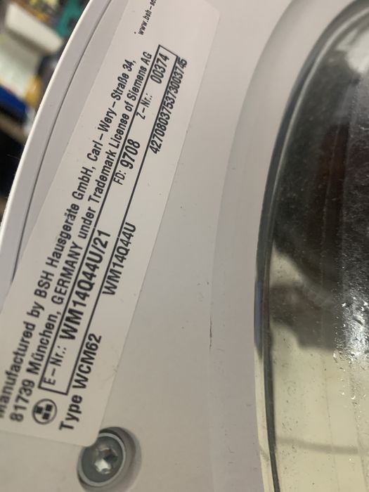 Продам пральну машину Siemens