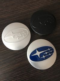 Колпачки заглушки на литой диск Subaru