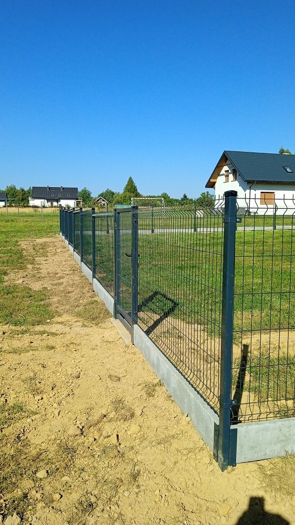 Ogrodzenia kompleksowo 45 zł/mb panelowe, z siatki, gabionów, bloczków