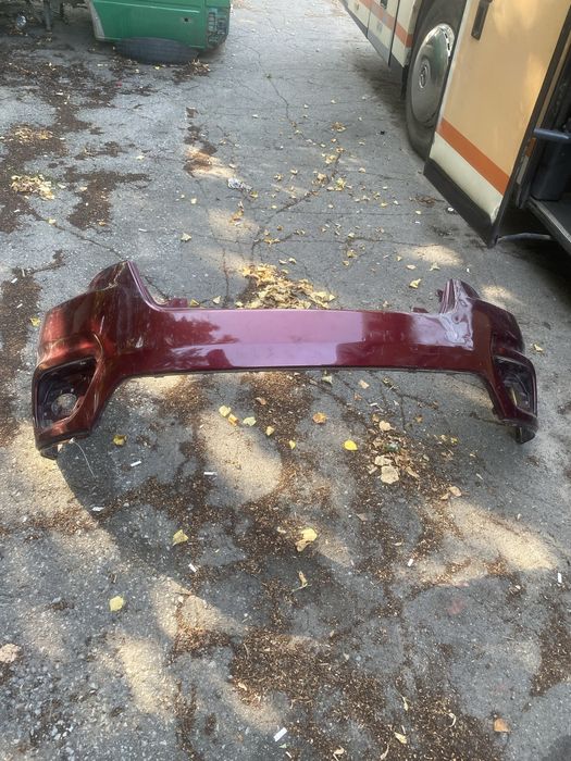 Бампер передній джип чірокі 2019 р рестайл червоного кольору оригінал