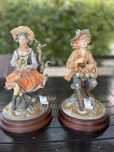 Esculturas CAPODIMONTE "N"/ SARTORI / Made in Italy